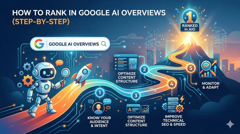 How to Rank in Google AI Overviews (Step-by-Step)