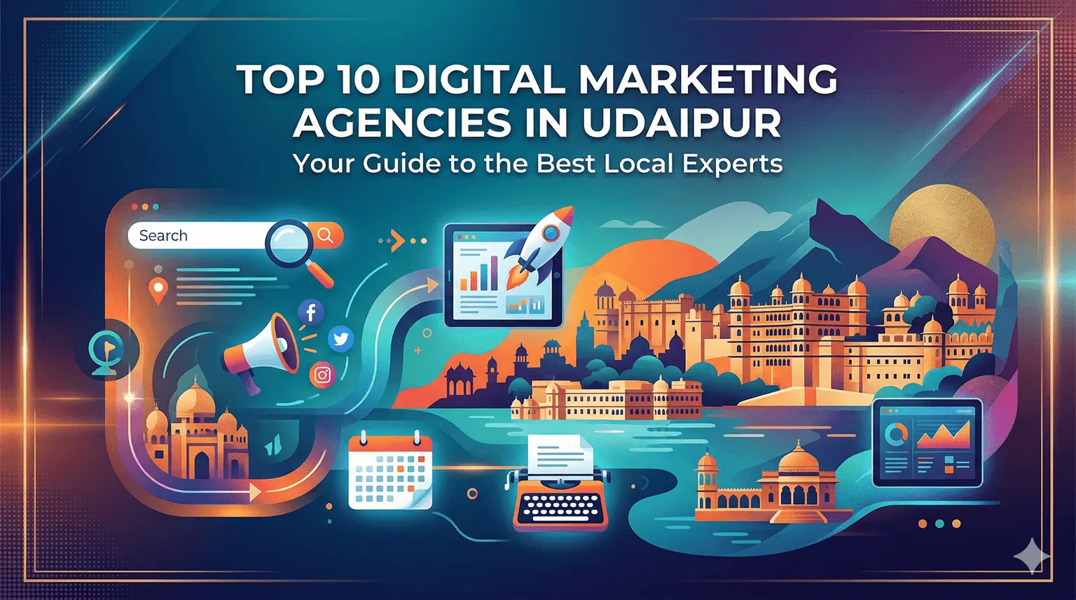 Top 10 Digital Marketing Agencies in Udaipur (2026) — Honest, No-Fluff Guide