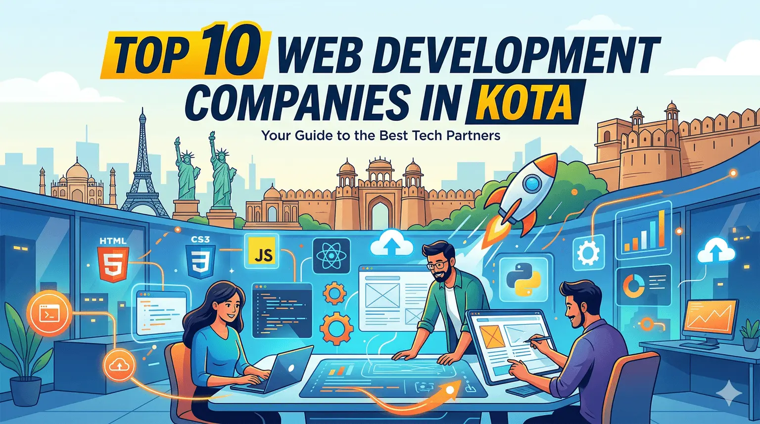 Top 10 Web Development Companies in Kota (2026) — Trusted, Tested & Worth Your Money