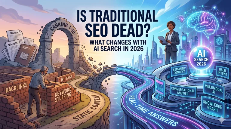 Is Traditional SEO Dead? What Changes with AI Search in 2026